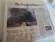 The New York Times Saturday March 8, 2025 Anger at Musk Erupts In Cabinet...