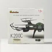 BeebeeRun FPV Drone Wifi Version 4CH Remote Control K200C White