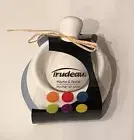 Trudeau Mortar and Pestle Set ~ White Mini Spice - Herb Grinder /Pill Crusher