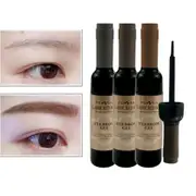 Eyebrow Gel Tint Henna Dye Brow Definer Waterproof Long Lasting Brush Women Girl dark brown