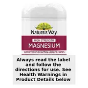 Natures Way High Strength Magnesium 150 Tablets