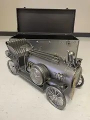 Barrel Shack The Rolls Royce Custom XL Mantel Car Clock w/ Metal Display Trunk