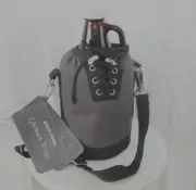 Lagacy Growler Totes Picnic Time Waxed Canvas Insulated Bag Glass Bottle