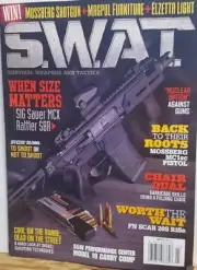 SWAT March 2019 When Size Matters Mossberg Shotgun Chair Qual FREE SHIPPING CB
