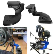 L/R Handbrake Bracket Stand For Thrustmaster TH8A Shifter to Playseat Challenger