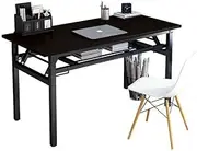 120cm Foldable Laptop Computer Desk Workstation Study Table Storage Student Home Office