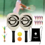 Pickleball Racket Set Pickleball Rackets Includes 2 Rackets 2 Balls Pickleball