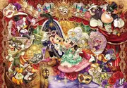 Tenyo Puzzle 1000pc - Disney Mickey and Minnie - Magnificent Masquerade
