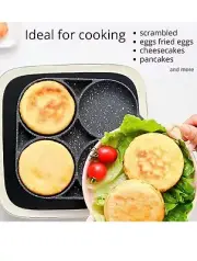Egg Frying Pan Nonstick Pancake Pans 4-Cups cookware Pancake Omelette Pan