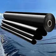 Large Pond Liner Underlayment 5x8m 7x10m 8x12m 10x15m Black Pools Membrane Heavy Duty Pond Tarp for Outdoor Ponds, Waterfall, Fountains and Artificial Lake(6x10m(19.7x32.8ft))