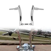 14'' Rise Handlebar Chrome Drag Bar Handle bars Fit For Harley Dyna Super Glide