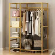 Clothes Garment Coat Hanger Rack Organiser Hat Hook Stand Shoes Storage Wooden