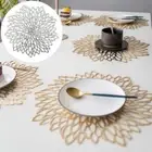 Insulation Bowl Mats Dining Table Pads Washable Placemat Hollow Pad