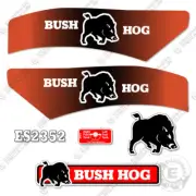 Fits Bush Hog ES2352 Decal Kit Mower - 7 YEAR OUTDOOR 3M VINYL!