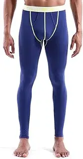 Ouruikia Thermounterwäsche Herren Modal Lange Thermohosen Hält Warm Weich Winter Kälteschutz Soprtsleggings