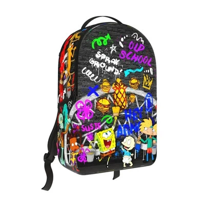 90s Nick Characters Painting DLXR Backpack Sprayground