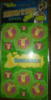 The Stink Factory Scratch and Sniff Stickers unique lemonade set of 2 new