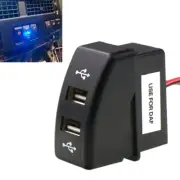 Car Dual USB Charger 5V 2.1A Car USB Socket Car Accessories for Truck D T3B8