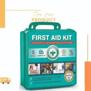 360 Pieces Hardcase First Aid Kit Comprehensive Large First Aid Box Contains P
