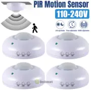 1~4X 110-240V PIR Infrared Motion Sensor Detector Switch Light Occupancy Modes
