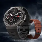 T-Rex 3 GPS Smart Watch 5 ATM Waterproof Built-In Dual-Band GNSS Compass Militar