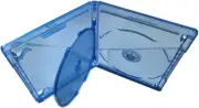 1 New Viva Elite 3-Disc Blu-ray Case 12.5mm Replacement Holder (3 Tray) NEW