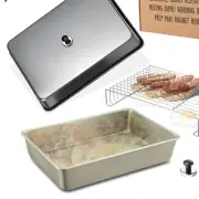 Deluxe Nonstick Melting Dome & Griddle Accessory Set – Cook Like a Pro with Ease