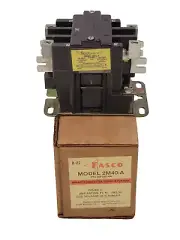 FASCO Model 2M40-A Magnetic Contractor Definite Purpose P/N 30F020-4A 2 Poles