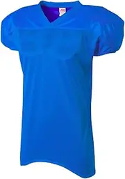 [A4] NB4242 Youth Nickleback Football Jersey W/Double Dazzle Cowl And Skill Sleeve Royal S/M