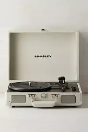 Crosley Dove Grey Cruiser Bluetooth Record Player