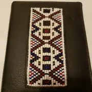 Women of the Ndebele Tribe S Africa Leather Portfolio Picture Frame Beadwork
