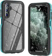 Samsung Galaxy A15 5G Waterproof Case, IP68 Full Sealed Underwater Protective Cover, Waterproof Shockproof Snowproof Dirtproof with Built-in Screen Protector for Samsung Galaxy A15 5G (Blue)