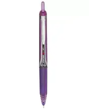 26066 Pilot Precise V5 RT Rollingball Pen, Ex Fine 0.5mm, Purple, Pack of 4