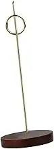 Place Card Holder Reserved Characters DIY Craftsmanship Portable Anti -Slip Card Holder Table Menu Holder for Photo Party Tabletop Reception, Gold