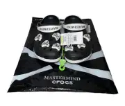 NWT Men’s Crocs X Mastermind Japan Black White Classic Clog Shoes Size 12