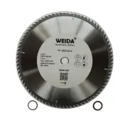 2x 350mm 80T Wood Cutting Disc 14" Circular Saw Blade TCT 25.4/22.3 Kerf 3.5 ATB