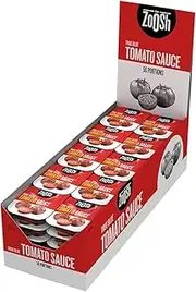 Zoosh Tomato Sauce, Ketchup, 12g x 50 Portions, 600g