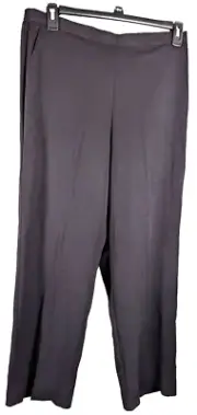 Alfred Dunner Petite 14P women's black pant NWT