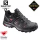 【SALOMON 索羅門 女 X ULTRA 3 GTX低筒登山鞋《磁鐵灰/黑/礦石紅》】398685