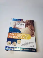 ALIVER Skin Tag Remover 2 In 1 Kit Removes Most Skin Tags - NEW