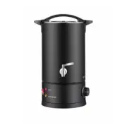 8L Wax Heater Black With Tap Soy Wax Melter Candle Making Electric