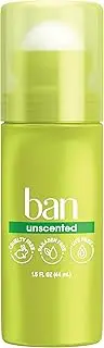 Ban Roll-On Deodorant, Unscented - 3.5 oz