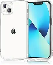 Clear Case for iPhone 13 Mini 5.4-Inch, Non-Yellowing Anti-Scratch Slim Full-Body Shockproof Protective Bumper Cover for iPhone 13 Mini Case (Clear)