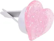 Air Freshener Car Vent Clips Love Shape Diffuser Car Perfume Dark Pink Aromatherapy Car Fragrance Accessories