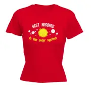Best Husband Solar System - Funny Novelty Womens T-Shirt T Shirt Tshirt