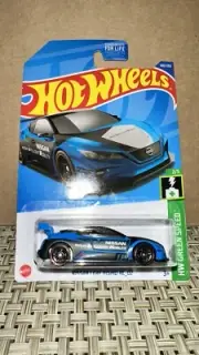 2022 Hot Wheels #100 HW Green Speed Nissan Leaf Nismo RC_02 Blue