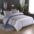 All Size Bed Ultra Soft Quilt Duvet Doona Cover Set Bedding Bohemian Grey