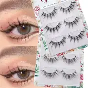 Mink Eyelashes Eyelashes Invisible Band Mink Lashes Reusable False Eyelashes *