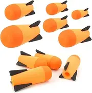 TORMEN Missile Refill Rockets Mega Darts, Launcher Fires Foam Bullets Compatible for Nerf Missile Launcher Toy(Orange, 10Pcs)