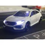 TOMY TOMICA NO.58 HONDA CIVIC TYPE R亮燈版 發光 二次 二改 特別 限定 特注